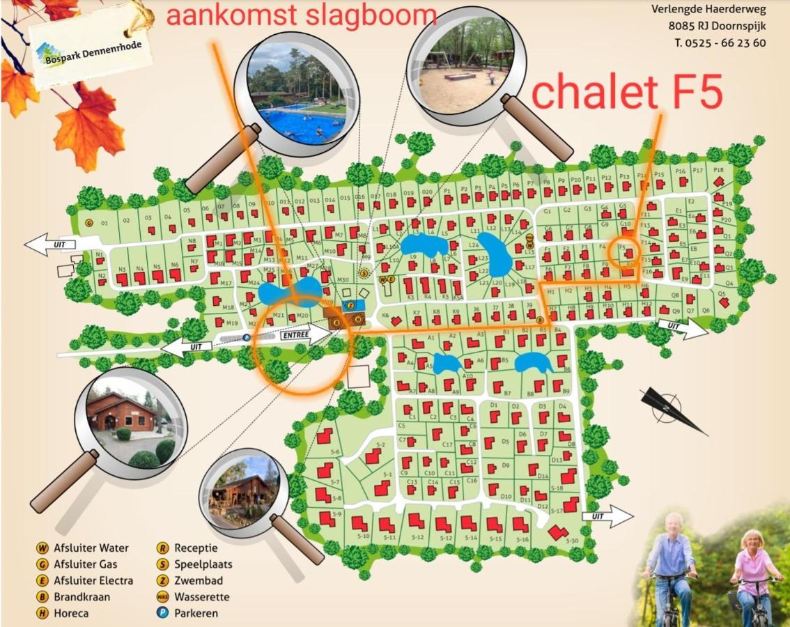 Heerlijk Chalet In Prachtige Natuur. Doornspijk Esterno foto